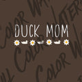 Duck Mom Digital File PNG – High-Resolution Waterfowl Clipart for Crafts & Design