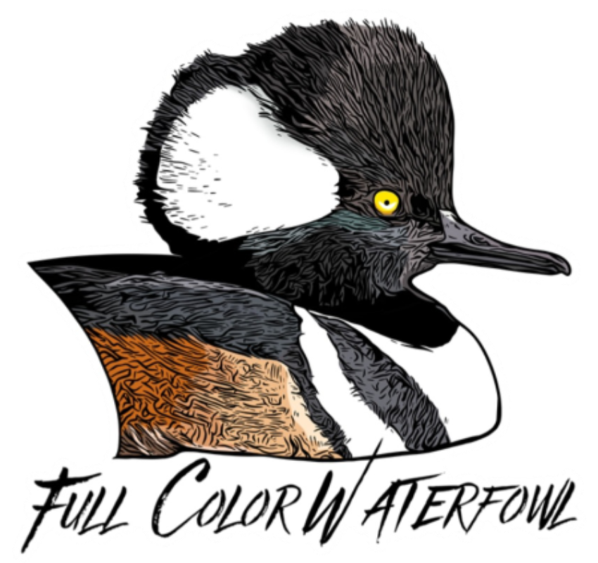 Hoodrat sticker – bold, fun design featuring waterfowl graphics, perfect for personalizing outdoor gear, hunting accessories, and more