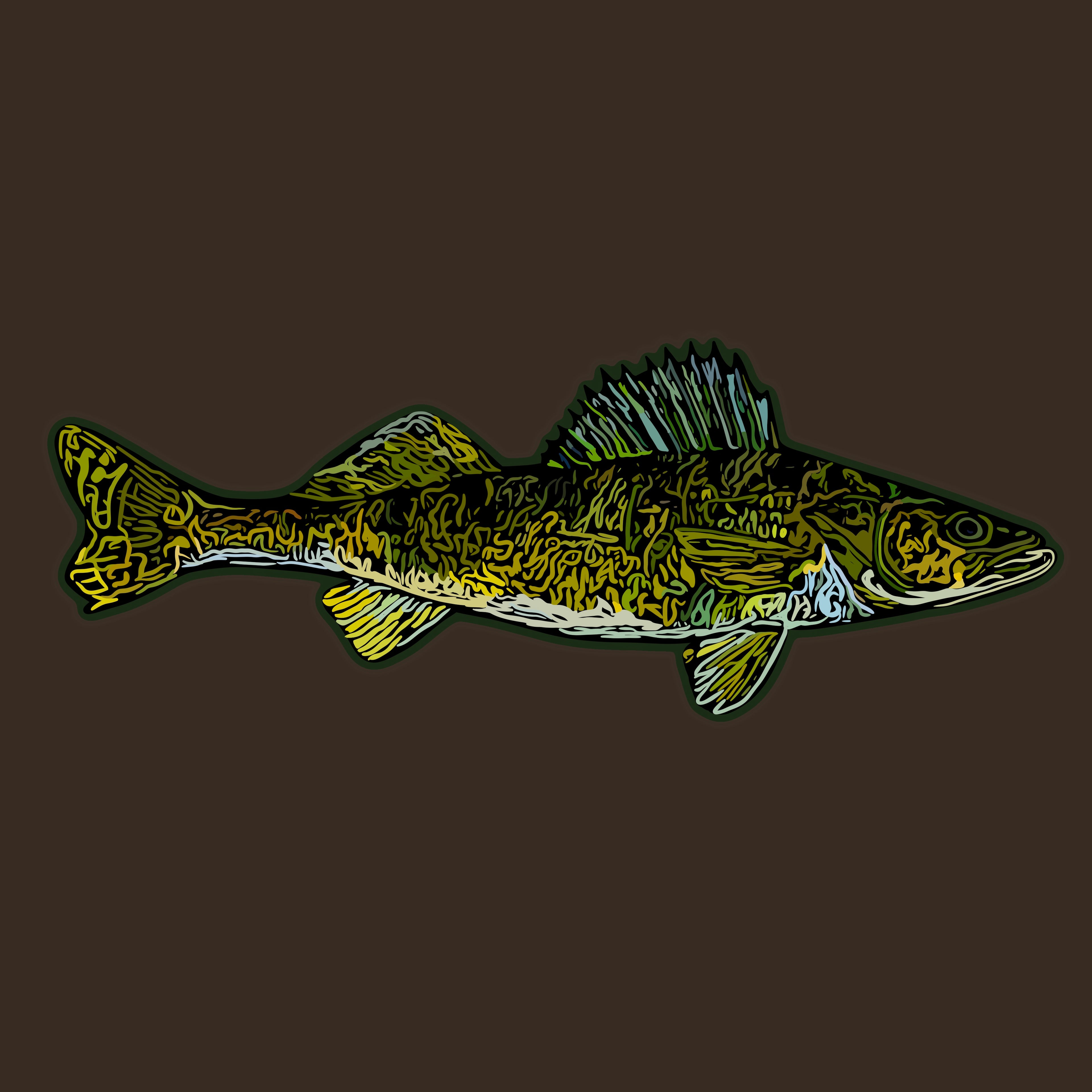 Walleye Graphic