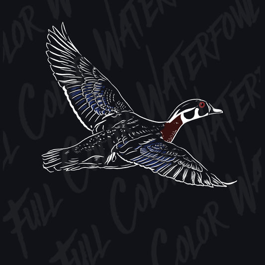 Simple Wood Duck PNG