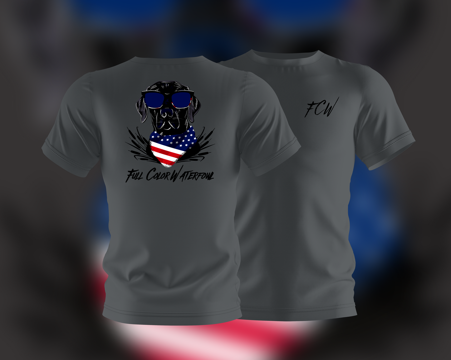 FCW American dog TShirt