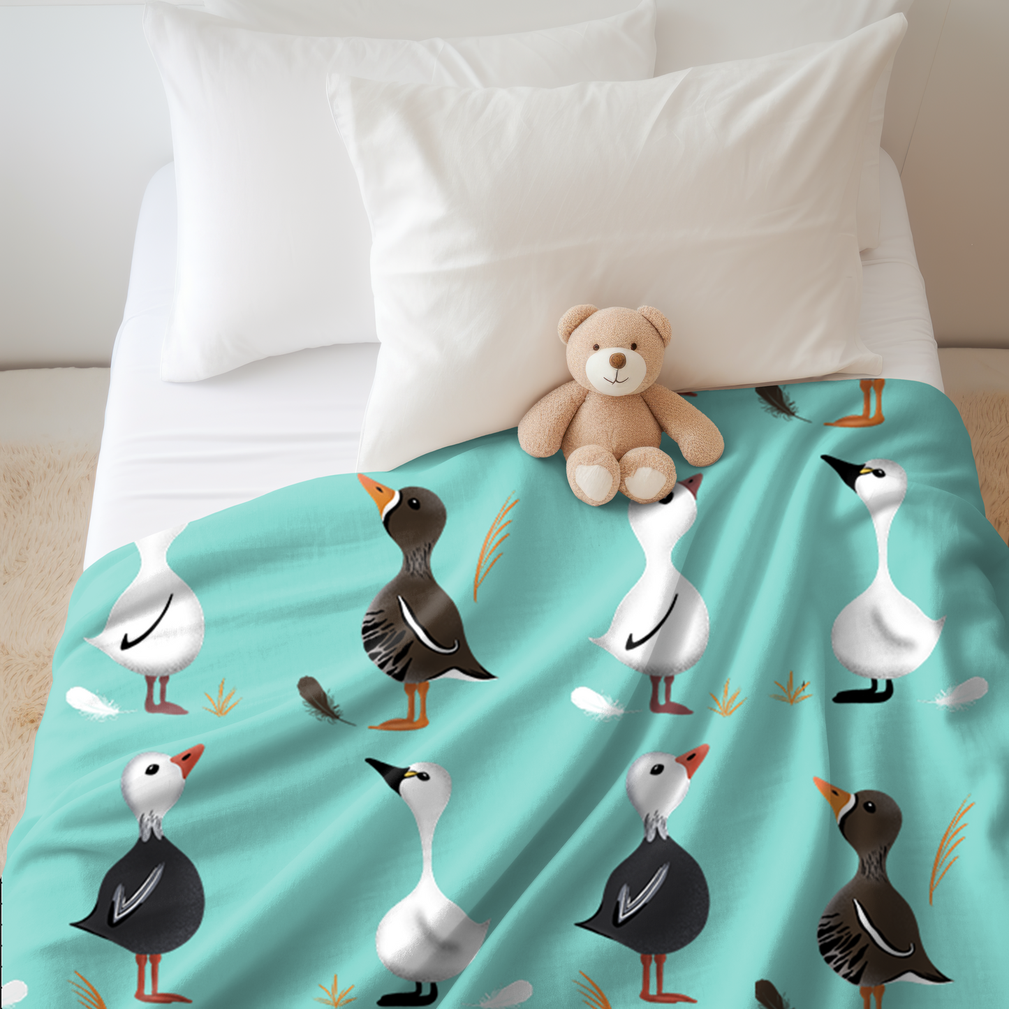 FCW Plush Duck Blankets