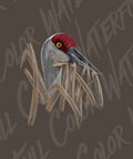 Sand Hill Crane Digital Art PNG