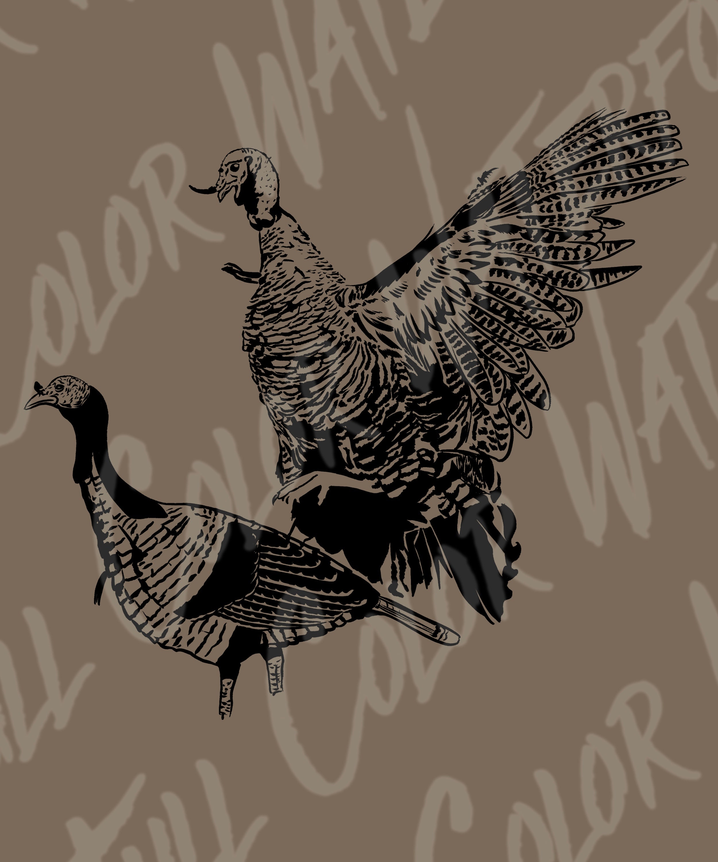 Turkey Fight PNG