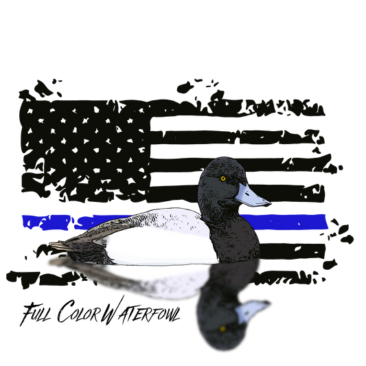 Thin Blue Line Bluebill Sticker